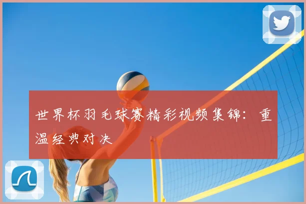 世界杯羽毛球赛精彩视频集锦：重温经典对决